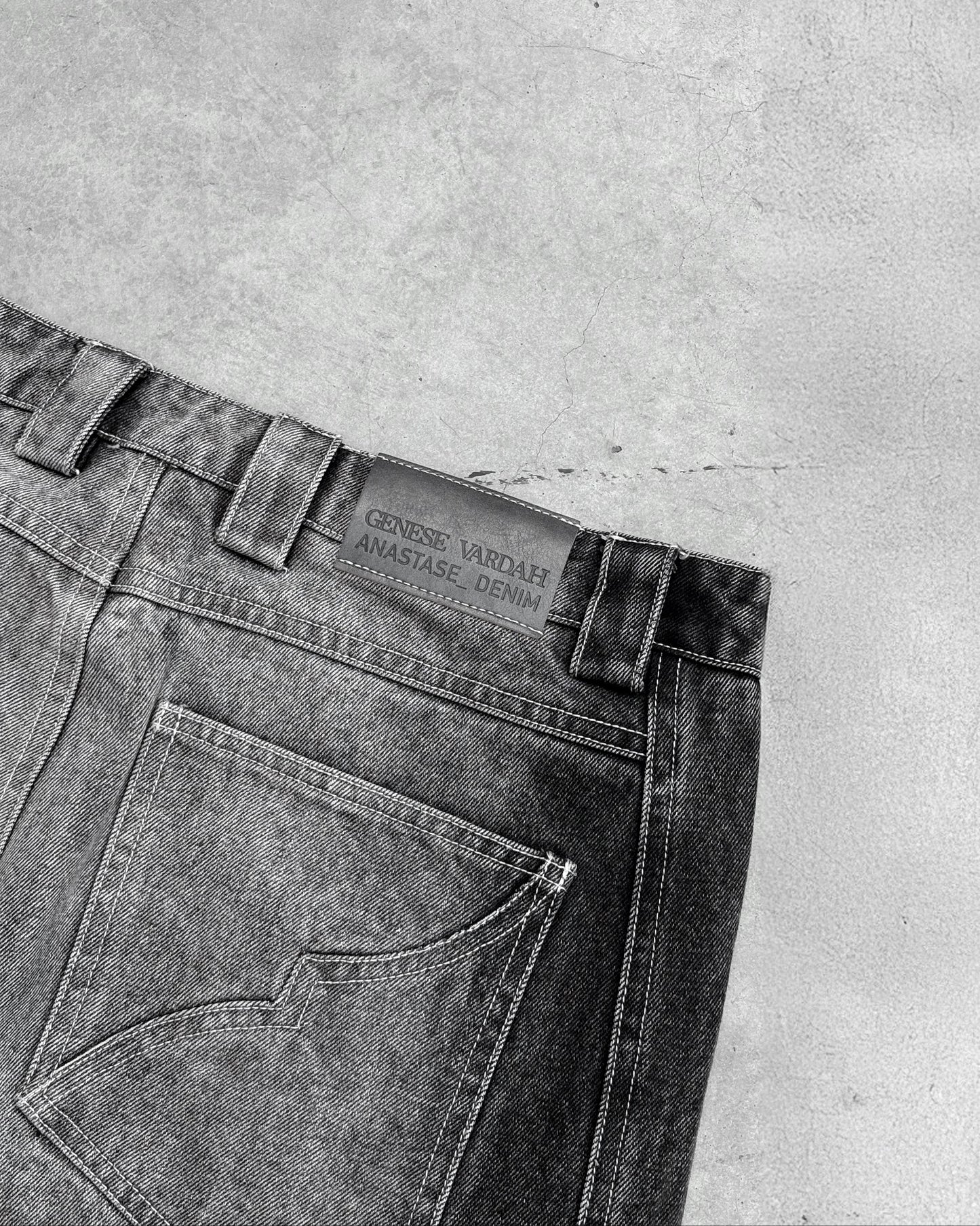 Ashstone_ Black ANASTASE_ DENIM