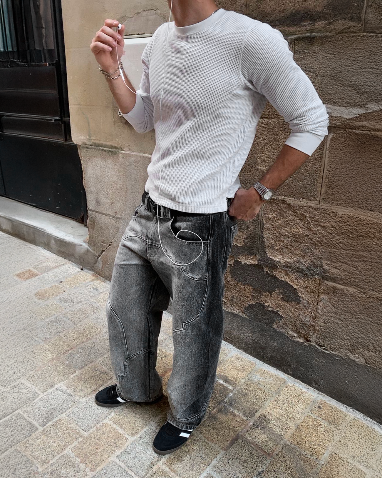 Ashstone_ Black ANASTASE_ DENIM